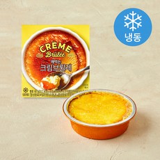 깨먹는 크림브륄레 디저트 (냉동), 80g, 1개, 1개입