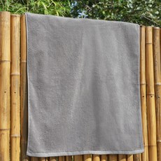 테리크 바스타월 550g 40수 코마사, 연그레이, 1개