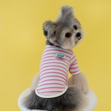 PETSLAND 狗狗Buddies T恤, 1個, 徽章洋紅