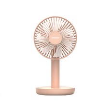 카론슨 AURA 휴대용 탁상 선풍기, KA-FAN AU, 새먼 핑크