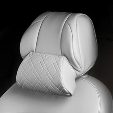 detailing Woven Block 大師級頭枕 車用記憶棉頸枕 第1排專用 The New Sportage NQ5 PE, 淺灰色, 1個