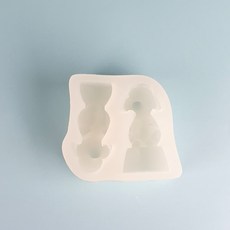 大象手工矽膠模具, 單一顏色