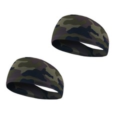 Naya style瑜珈運動髮帶 YGYP-106-3 2入, 軍隊