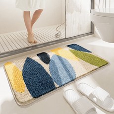 Home Flow 綠色系自然插畫簡約地墊, 05