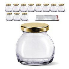 mir 橢圓形玻璃瓶 IS250 G款 12入+熱縮膜 隨機出貨 12入組, 1套