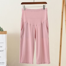 舒適7分孕婦寬褲