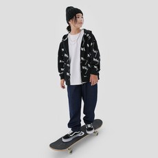 틴플로우 아동용 고위플로 전판 후드집업 TLD568