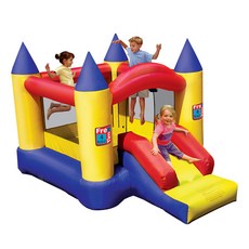 巨大彈跳滑梯充氣彈跳屋, Multi-color, 1個