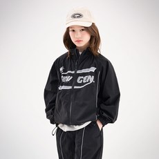 Jelistudio 兒童高領拉克蘭滾邊夾克