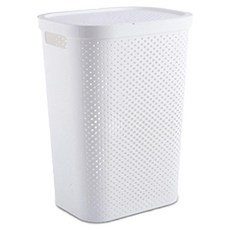 Lifegd100 大容量洗衣籃 60L, 白色