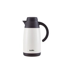 EJIRY 纖細的茶几壺, 800毫升, 白色的