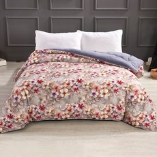 JINDACHI 金大器 石墨烯5D立體雕花火山絨被, 花沐嫣然