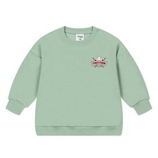 뉴욕꼬맹이 아동용 오버핏 맨투맨 티셔츠 W316