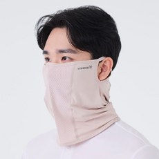 이츠굿텐 자외선 차단 쿨 골프 마스크 효성 aqua-x 원단 사용 베이직 H형 목토시 여름 넥워머 넥쿨러 바라클라바