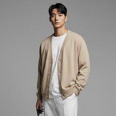 Raymon 男款 PERO V領開襟衫