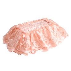 公主裙襬蕾絲紙巾套, 單色