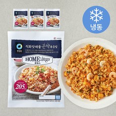 청정원 호밍스 직화맛해물 곤약볶음밥 (냉동), 200g, 4개