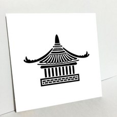 HTP 傳統圖樣瓷磚 山水紋 韓式櫃白銅裝飾 K0925 9208, 1個