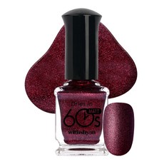 위드샨 60초 매니큐어, M141스파클버건디, 9ml, 1개