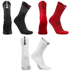 SNF 감각적패턴 스포츠양말 JIA07 3세트 25_BL_RD_WH, 혼합색상