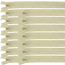 JSTrading 콘솔지퍼 25cm, 08 베이지, 15개