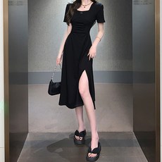 어썸풀 테오티 트임 원피스 A24SMOPS031824