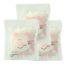 mamababa 水滴純蒟蒻海綿, 單一顏色, 3個