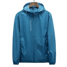Minseong Company 男士抗UV戶外拉鍊外套
