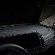 MAYTON 車用儀錶板避光墊, Renault New SM3/SM3 Neo/SM3 ZE (10年~20年/有頂部內建導航), 黑色