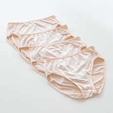 여성용 빅사이즈 밤부 부드러운 맥시 밑위 긴 허벅지 편한 팬티 4종세트