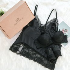 GLAM GONGGAM 赫本女性胸罩 + 內褲2件組 + 米勒襯裙 + 禮盒組