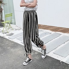 MMMII 女款縮口圖案頸鍊設計長褲 MMM361