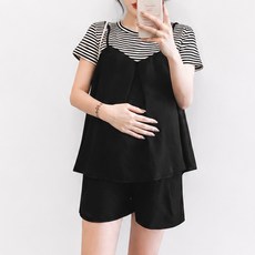 아이캔심플 마망 임산부 투피스 세트