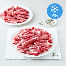 미국산 차돌박이 구이용 (냉동), 8개, 700g