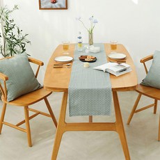 韓國 amante Monorig 桌旗, 灰色, 33 x 175 cm