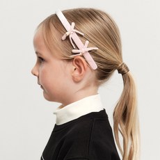 MaritheFrancoisGirbaud 天鵝絨蝴蝶結髮帶