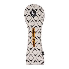 JAMA GOLF 智慧針織木桿套 + 5號掛環 隨機出貨套組, 象牙白圖案, 1套