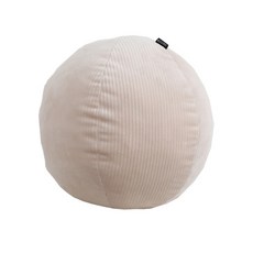 The Flow Company Mochimochi Anggimo蒂柔軟的天鵝絨圓形靠墊, 金像牙