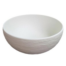 Villeroy&Boch 岩石紋理白色湯碗 13公分, 1個, 白色