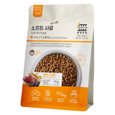 無iN 全齡犬無榖頂級狗軟飼料, 鴨肉 + 鱈魚, 1kg, 1袋