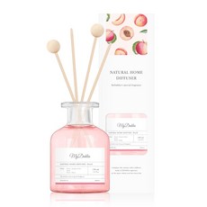 MyDahlia 室內擴香瓶, 150ml, 1入, 水蜜桃香