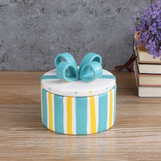 JH Company可愛多功能珠寶收納盒 藍色 M, 1個