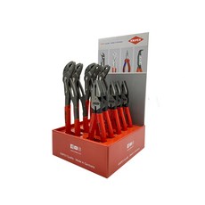 KNIPEX 櫃檯展示套組 2 x 5p, 水管鉗 5入+老虎鉗 5入, 1組