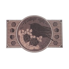 1996馬戲團設計歡迎PVC門玄關腳踏墊, B01