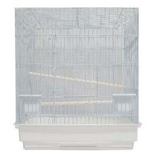 四角白色鳥籠, 混色, 1個