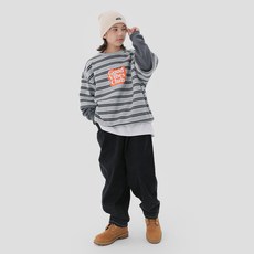 틴플로우 아동용 커브드 배럴 데님 팬츠 TLEQ176