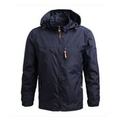 男款透氣連帽防風運動登山夾克