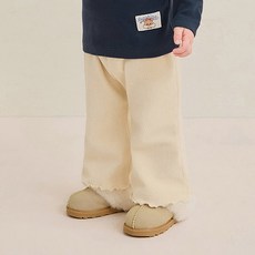 milkmile 柔軟絲絨羅紋長褲