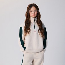 Kappa 刷毛半拉鍊運動衫