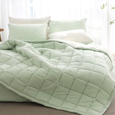 SCOHOme 素色柔軟超細纖維四季棉被枕套組